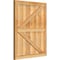 Ekena Millwork Framed Board-n-Batten Shutters w/Z-Bar, Rough Sawn Western Red Cedar, 26 7/8W x 33H, PR RBF06Z26X033RWR - alternate 3